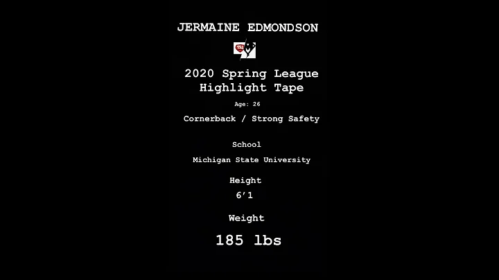 The Spring League 2020 - Jermaine Edmondson Highli...