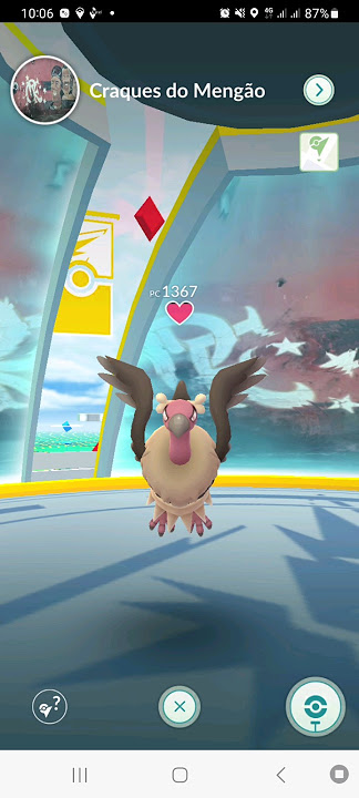 Ginásio Temático de pokémon shiny Roxos. 