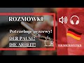 Potrzebuj przerwy podstawy niemieckiego w pracy  arbeit deutsch naukaniemieckiego polnisch