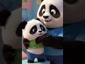 Gấu trúc Puffy và Bố | Puffy sợ đi tiêm nhưng được bố an ủi nên ko sợ và được thưởng sticker #puffy