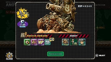 METAL SLUG ATTACK RELOAD REBEL ARMY ANOTHER STORY lV MISSION HELL DIFFICULT S RANK.