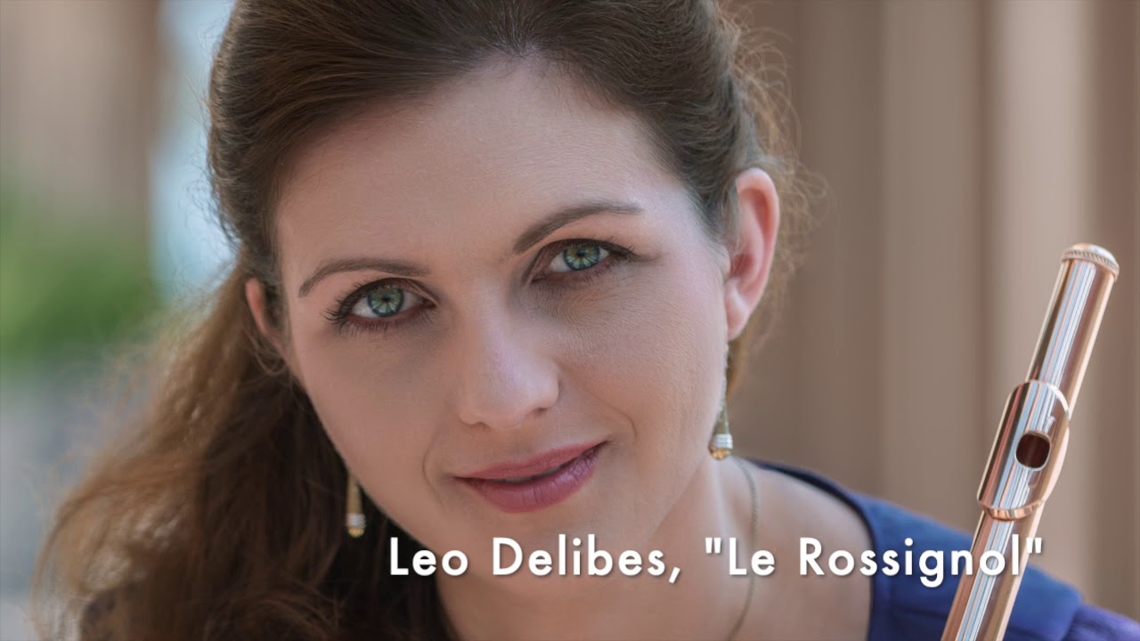 Léo Delibes: "Le rossignol" for Flute, Soprano and Piano - Nicole Pressler, flute