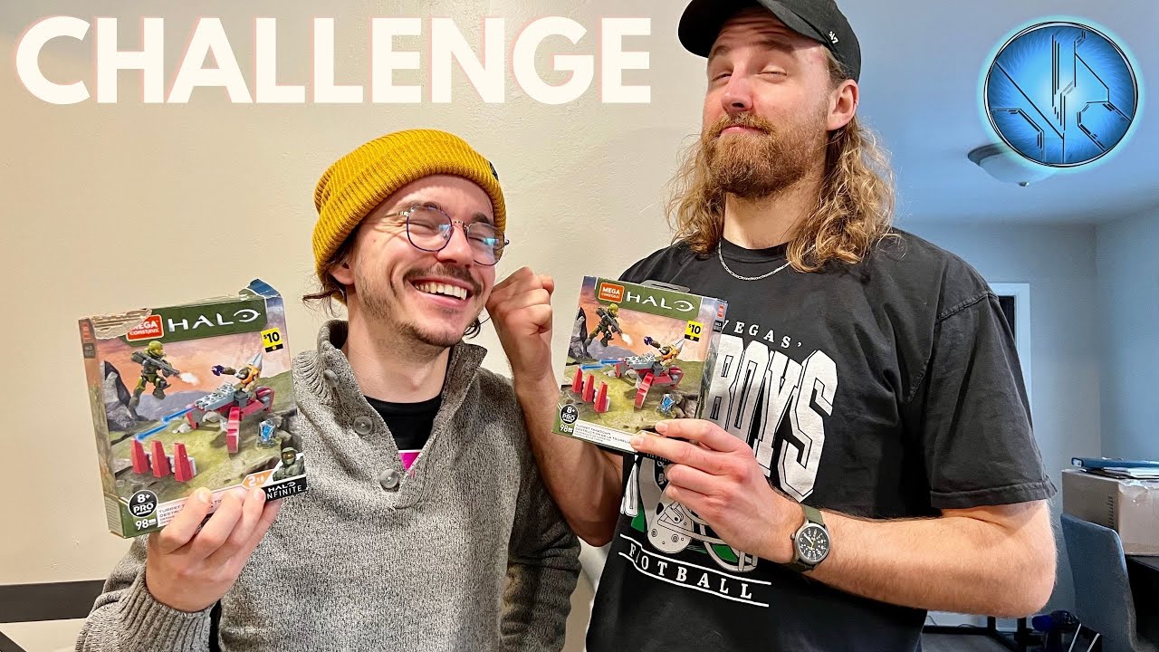 How FAST can we Build Halo Mega Construx? Speed Build Challenge.