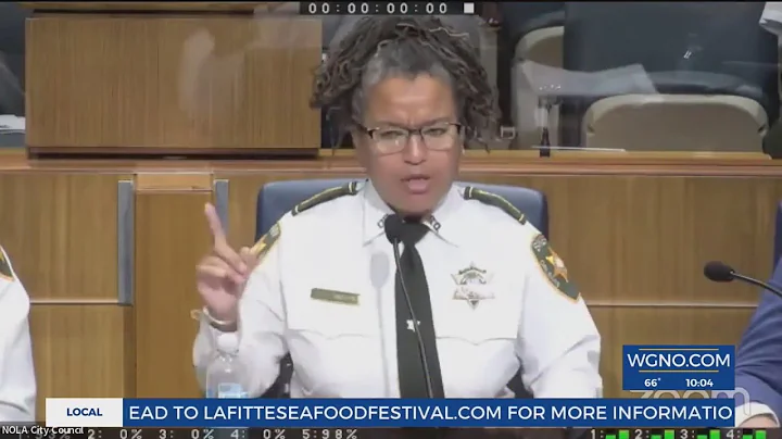 Sheriff Susan Hutson asks New Orleans City Council...
