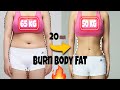 Exercises Burn Fat Body | 10 day lose weight | 20 Exercise to burn body fat effective at home