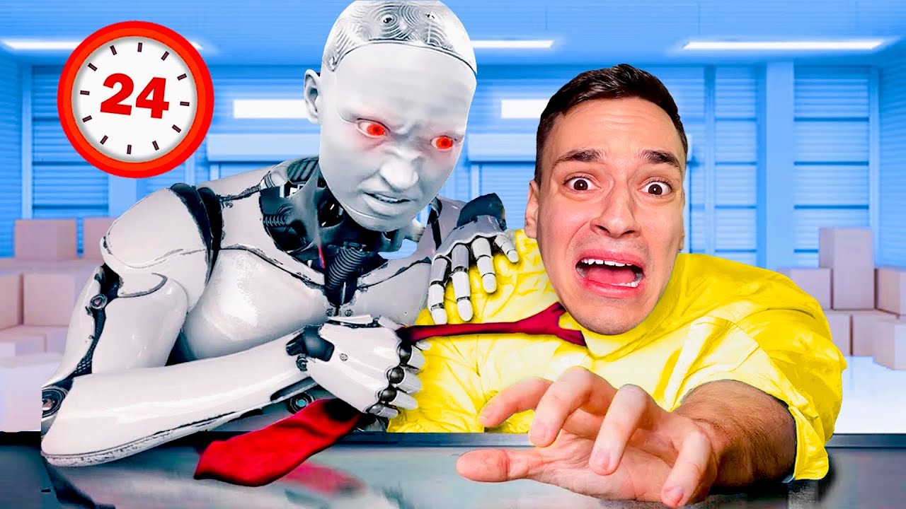 РОБОТ С ИЗКУСТВЕН ИНТЕЛЕКТ МЕ КОНТРОЛИРА ЗА 24 ЧАСА!