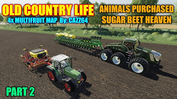 Old Country Life 4x Multifruit Map Multiplayer Letsplay Part 2