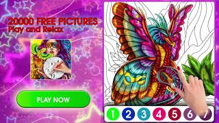 Coloring - Color by Number 0305_1920 new icon P3 screenshot 4