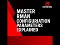 🎯 Master RMAN Configuration Parameters Explained with Real-Time Examples! DAY-18