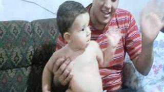 Daniel E Papai Brincando - 9 Meses