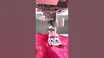 Using the AcuFeed Dual Feed Foot