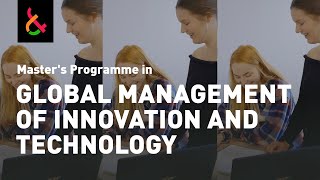  Global Management Of Innovation And Technology - Masters Programme - Lut University