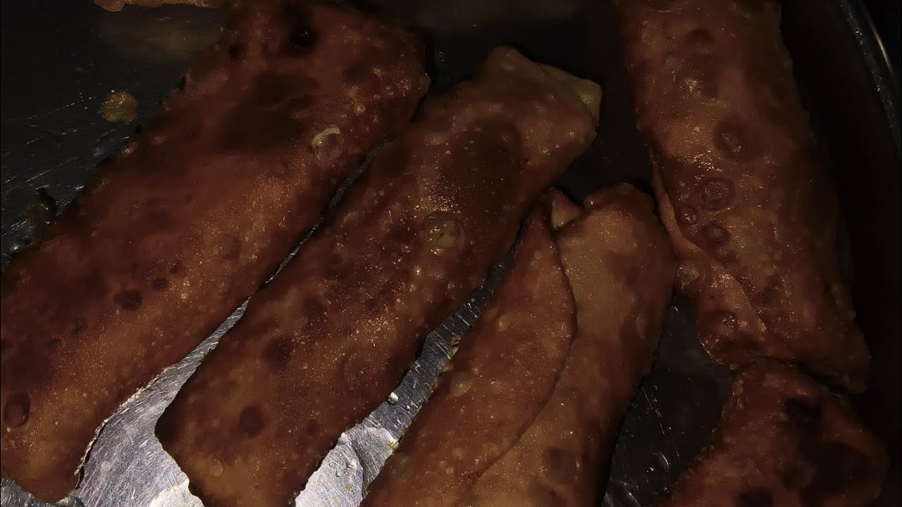 Bahut hi testi and delicious vegetable spring roll/ green vegetable se banaa hua bahut hi testi roll