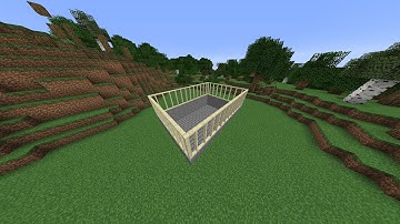 Minecraft C&B. Frame of the house.  Chisel And Bits Building #1