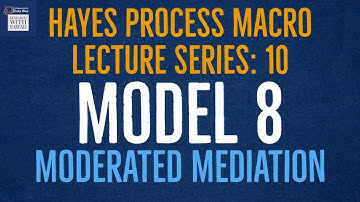 10. SPSS Hayes Process Macro - Model 8 - Moderated Mediation