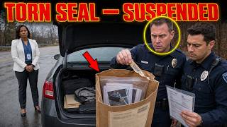 THAT PACKET IS SEALED EVIDENCE She Warned the Cop He Broke the Seal Anyway