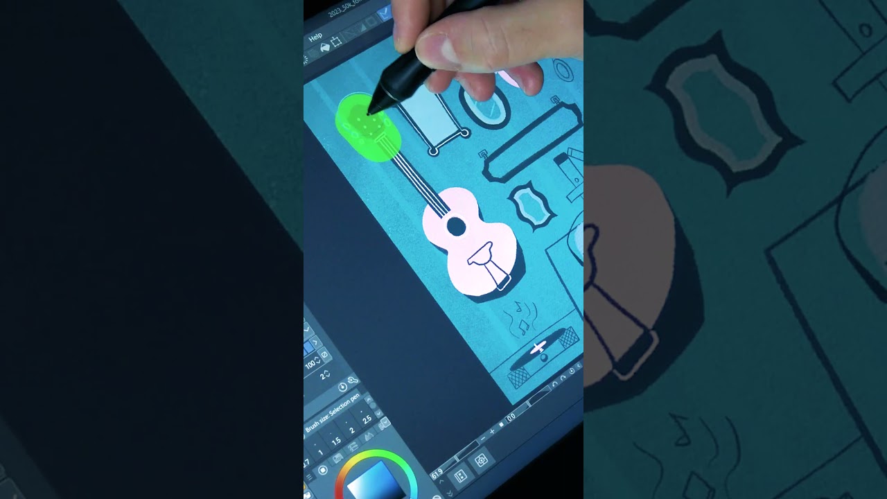 3 способа создания ВЫДЕЛЕНИЙ в Clip Studio Paint 