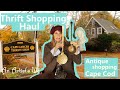 Thrifting Cape Cod New England | Shopping in Village by the Sea | Quiet Day out Shopping on Cape Cod