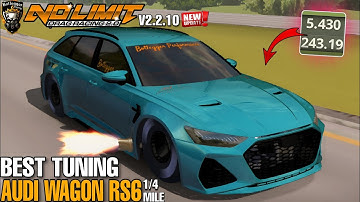 Fastest AWD Audi RS6 Wagon Tuning 5.4 second in 1/4 mile no limit drag racing 2 V2.2.10