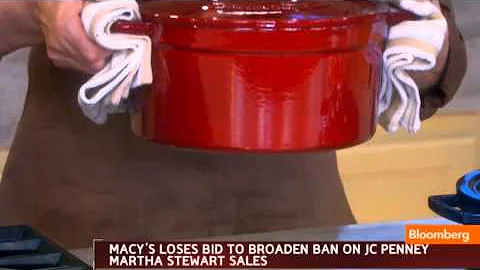 Macy's Loses Bid to Widen Ban on J.C. Penney Marth...