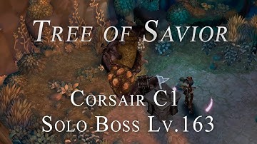 Tree of Savior: Corsair C1 Solo Boss Cyclops (Lv.163)