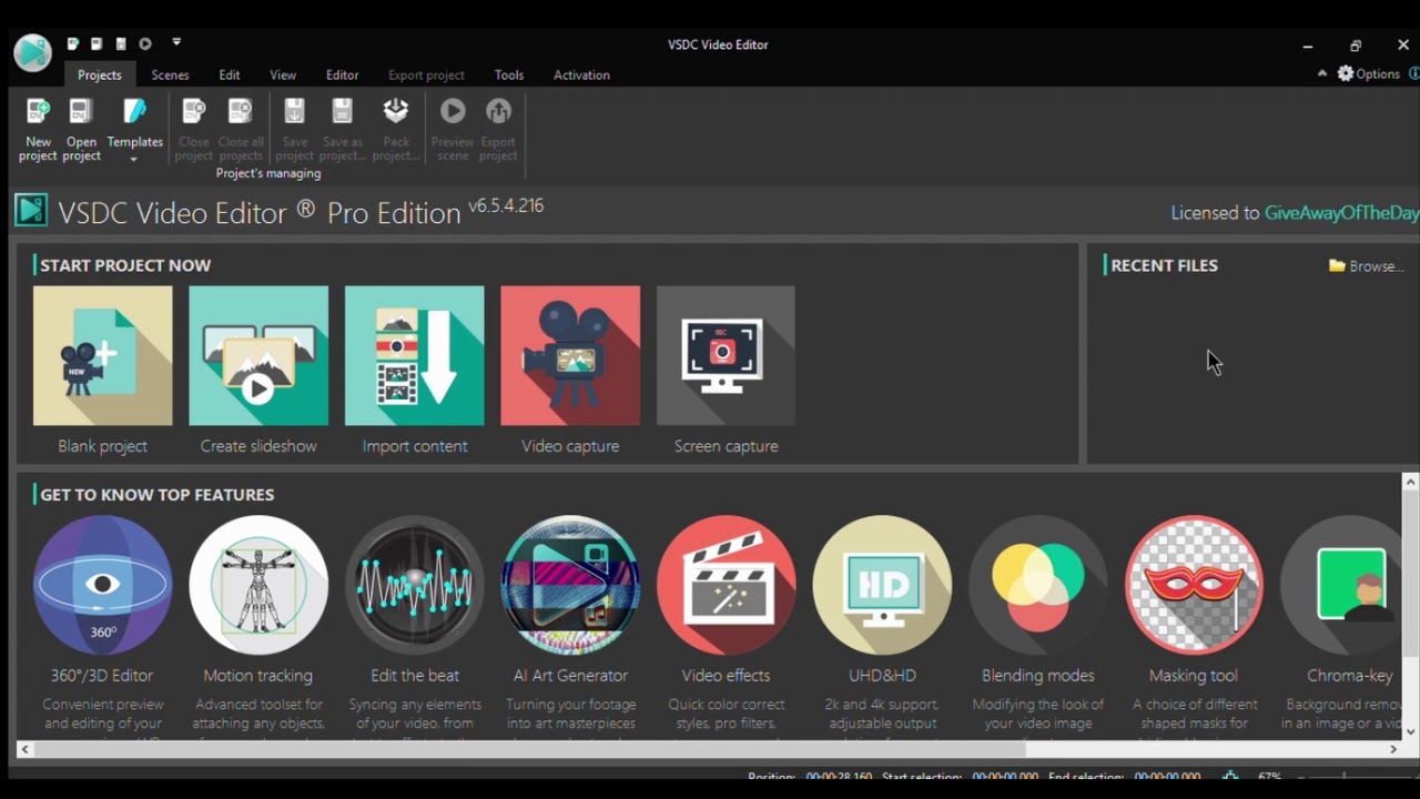 HOw to download and Activate VSDC video editor for free