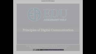 Online Digital Communication Assignment Help