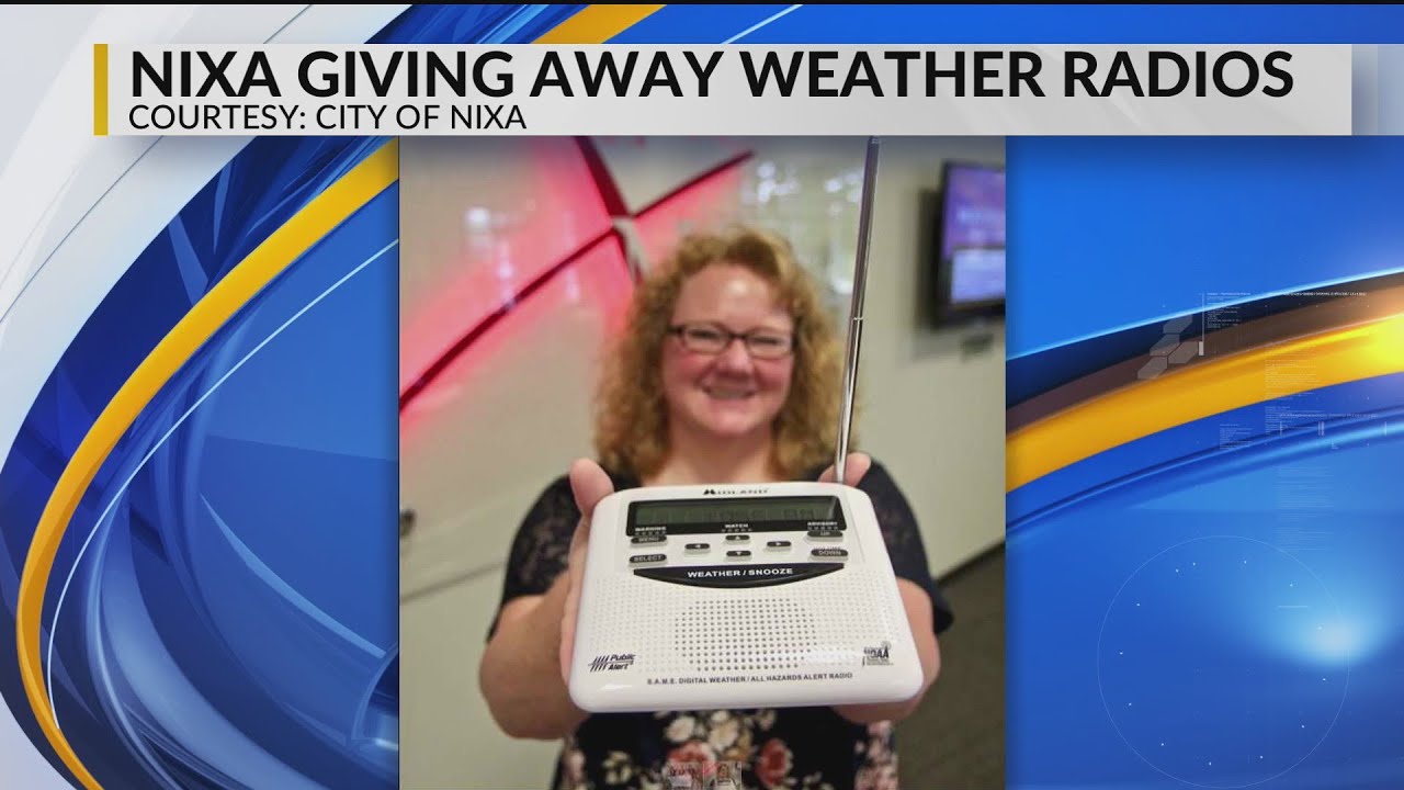 Free severe weather radios for the people of Nixa YouTube