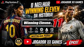 Cafezinho com Winning Eleven 11 do PS2 #pes11 #konami #live #ps2 #jogadorxxgames #shorts Cafezinho com Winning Eleven 11 do PS2 #pes11 #konami #live #ps2 #jogadorxxgames #shorts