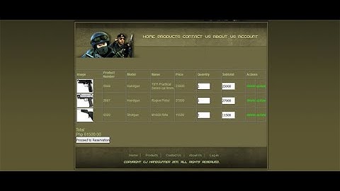 ONLINE PRODUCT RESERVATION SYSTEM IN PHP | Source Code & Projects | Review