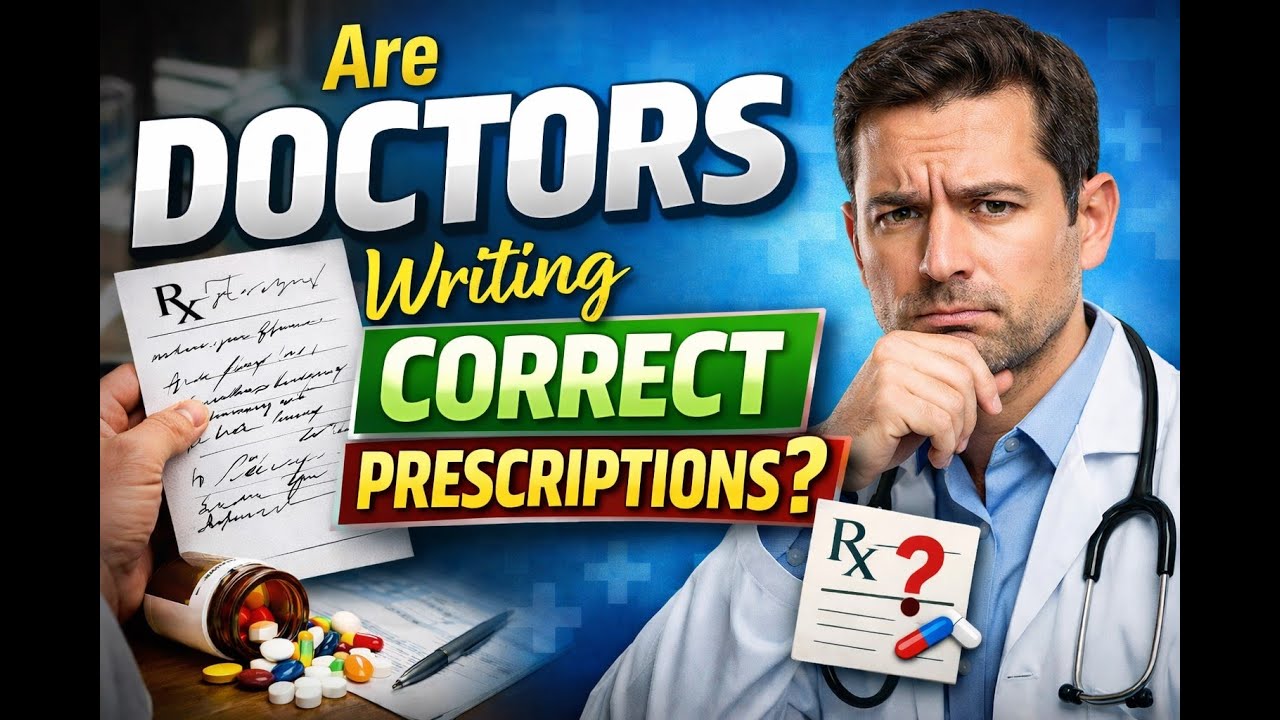 Are Doctors writing correct prescription? Kya doctors prescription sahi likhte hai?