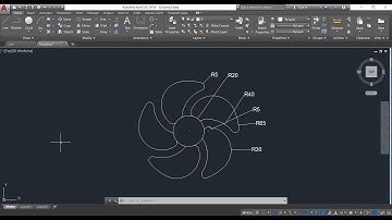 AutoCAD - How to Make Fan/Propeller Shaft