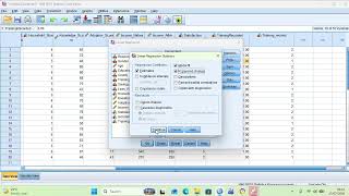 Linear and Multiple regression analysis in SPSS