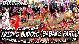 Kepolen Rame! Babak2 Part1 Jathilan Campur Kridho Budoyo Karanglo di Probolinggo Gulon Magelang