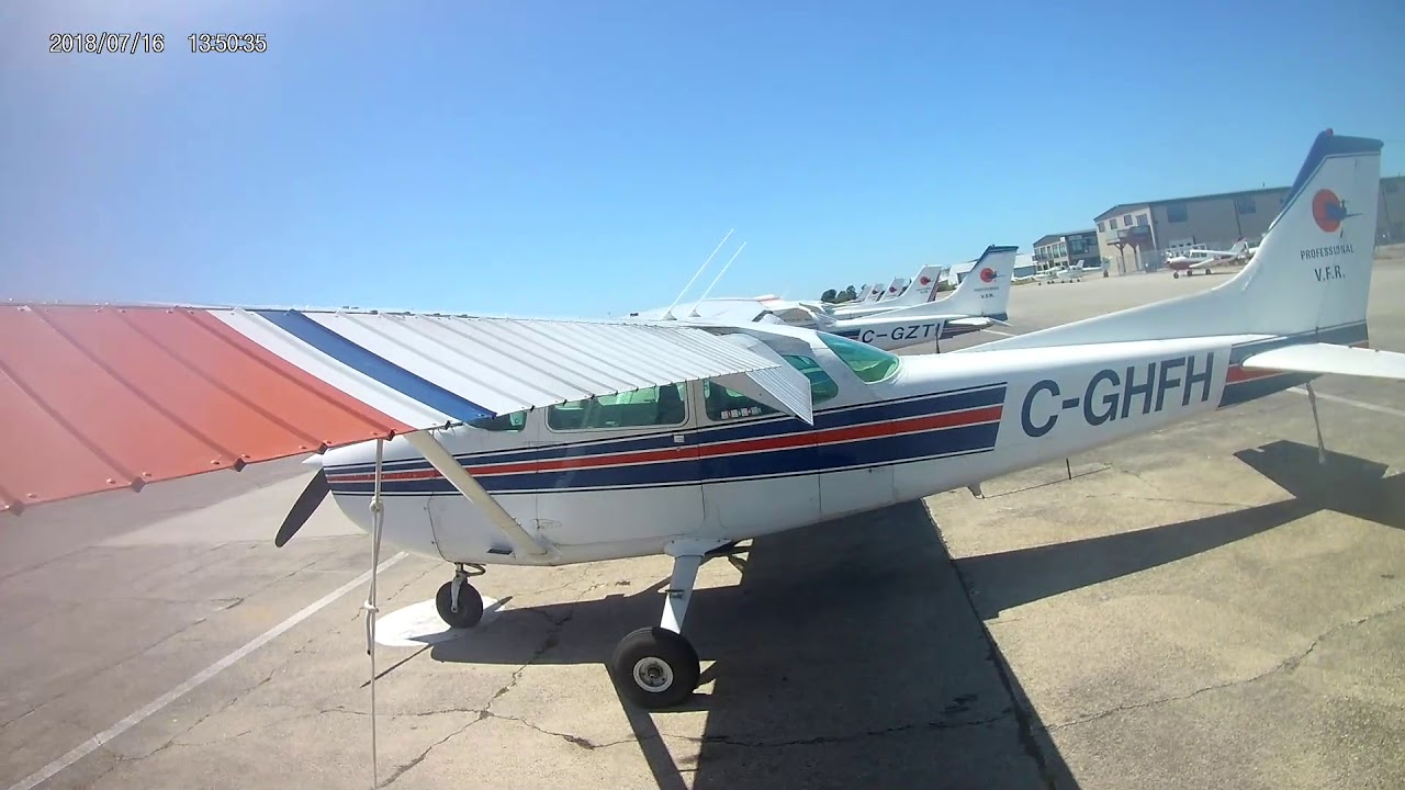 Cessna 172 Circuit Runway 25   Boundary Bay Airport