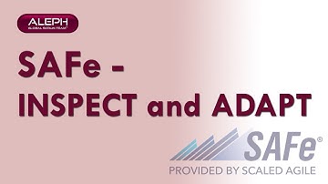 #SAFe​ - #InspectAndAdapt​ #SAFe​ #inspectandadapt​ #agile​ | #ALEPH-GLOBAL #SCRUM TEAM ™