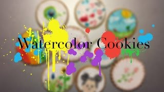 Watercolor Cookies | May's Scrapbook