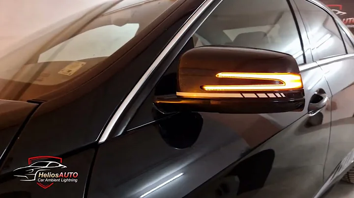 Dynamic turn signal for E class W212