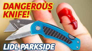 Dangerous pocket knife from Lidl Parkside #knife #pocketknife #lidl