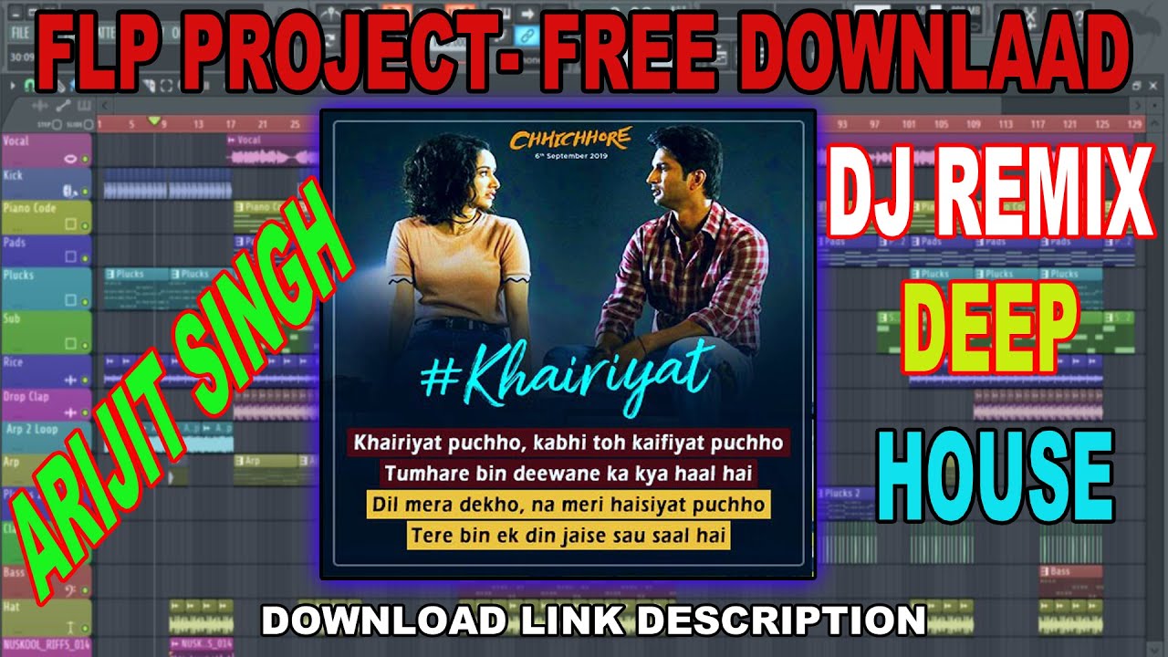 Khairiyat Dj Remix || Chhichhore || Khairiyat Full Song Arijit Singh || Flp+No Voice