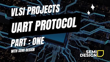 UART Protocol Verilog Part One #vlsiprojects #vhdl #verilog #semiconductor #protocol #fpga