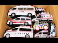 救急車のミニカー走る！坂道走行テスト！サイレンあり Ambulance miniature car runs!! driving test!!