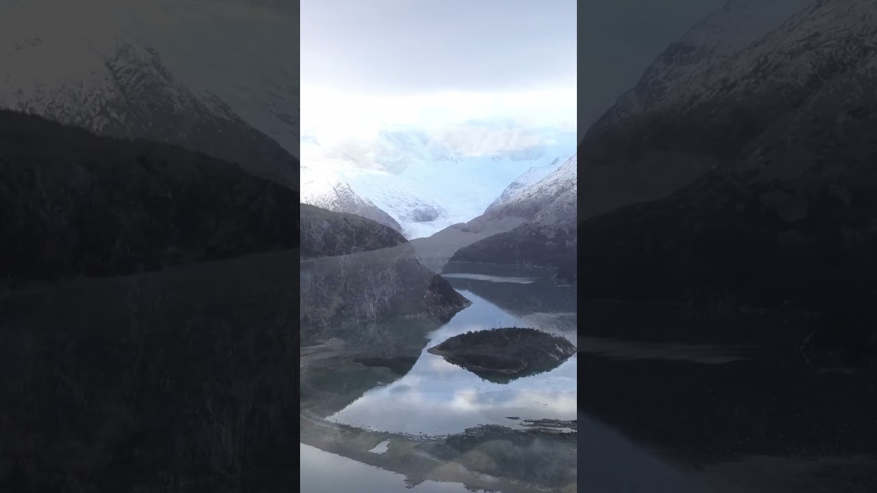 Epic Drone Footage - Seno Pia Glacier - Patagonia #shorts #drone #epic