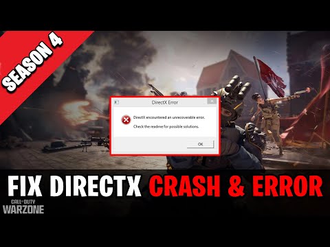 WARZONE 2.0 S4 DirectX Error Possible Fix 2023!