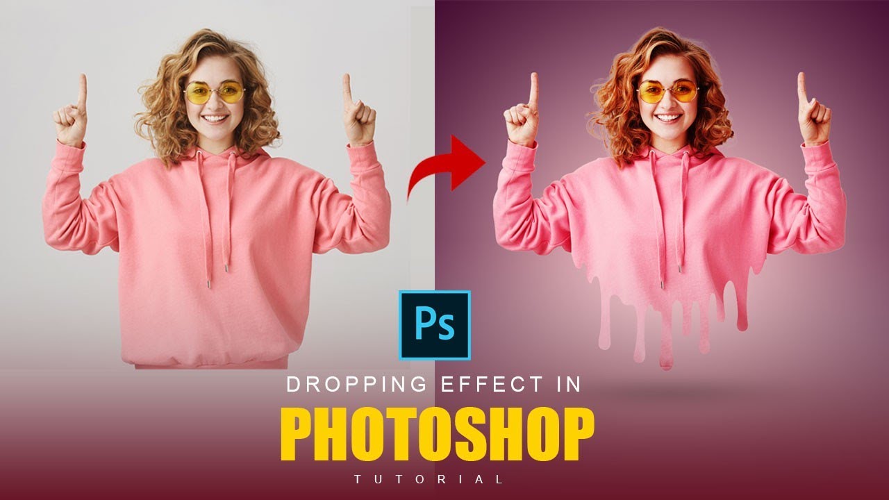 How to Create a Dropping Effect in Photoshop | Step-by-Step Tutorial ...