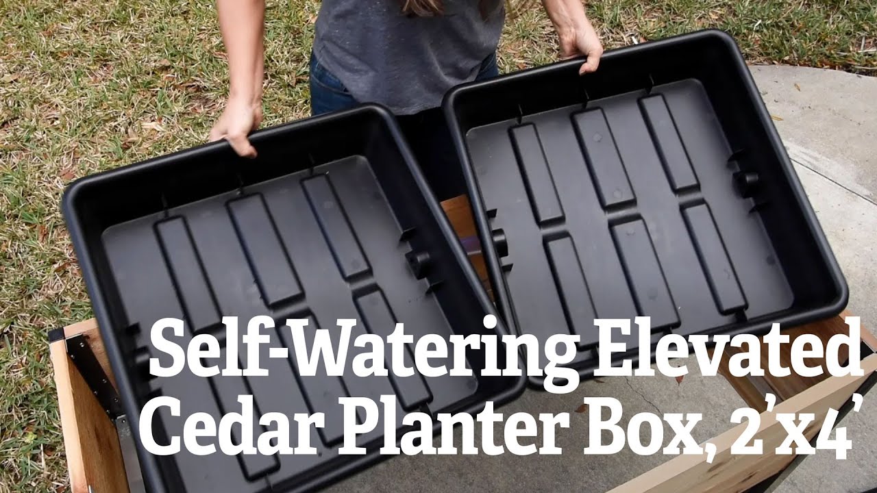 Self-watering Elevated Garden Planter