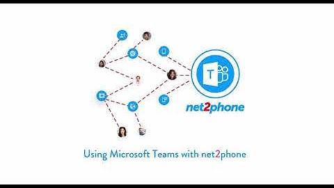 Using Microsoft Teams With net2phone