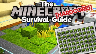 Automatic Redstone Moss Farm! ▫ The Hardcore Survival Guide [Ep.19] ▫ Minecraft 1.17