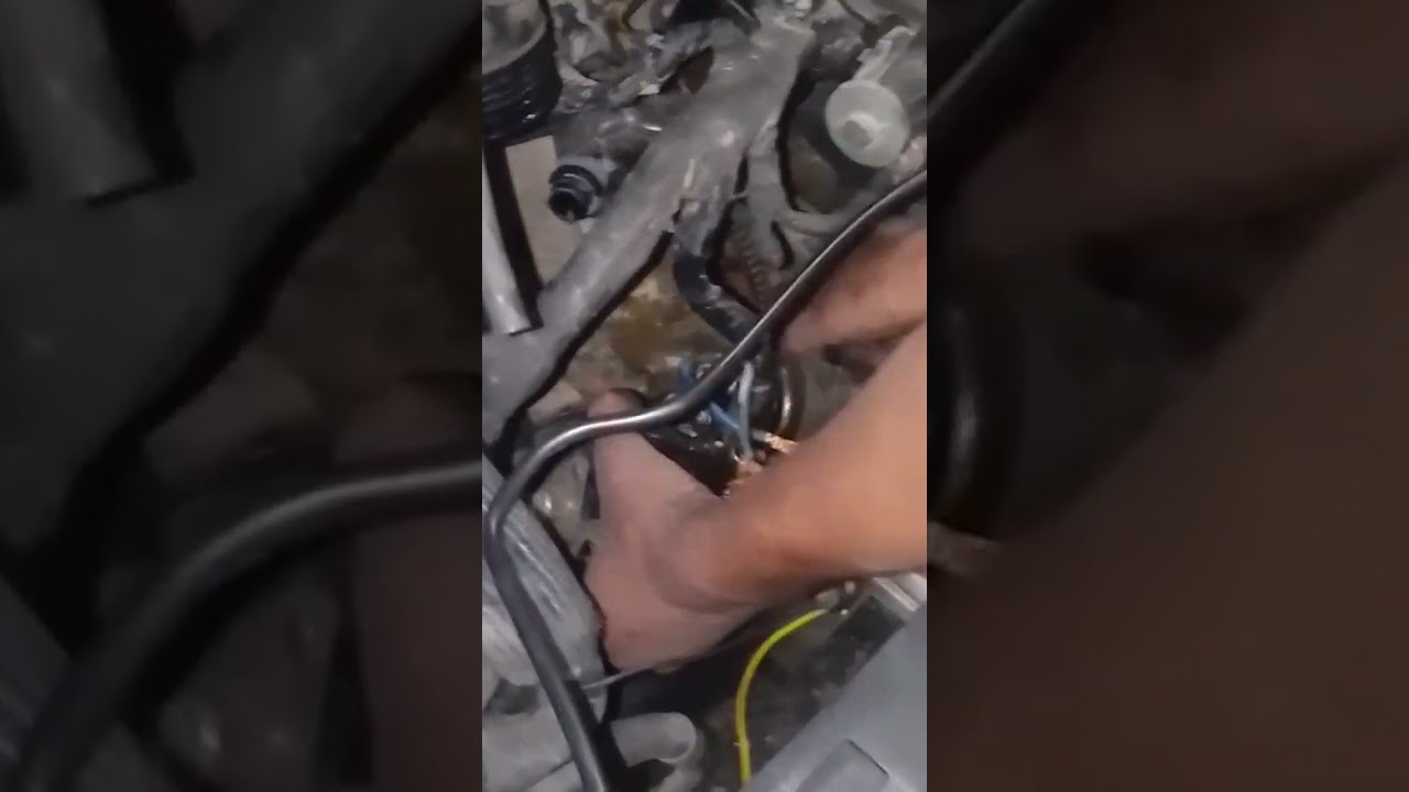 Volvo starter motor removal #