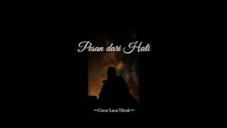 Lirik Pesan Dari Hati (Ruri Repvblik ft. Cynthia Ivana) | Cover by Laras Tiktok